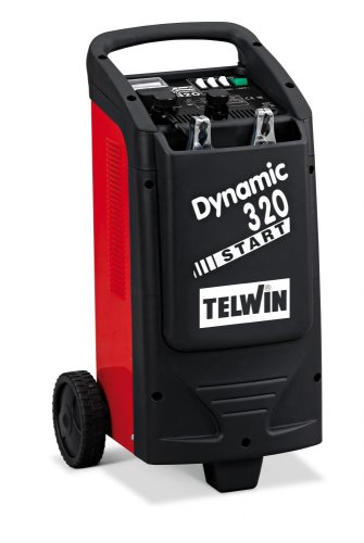 Caricabatterie e avviatore auto furgoni 12-24V Telwin Dynamic 320 Start