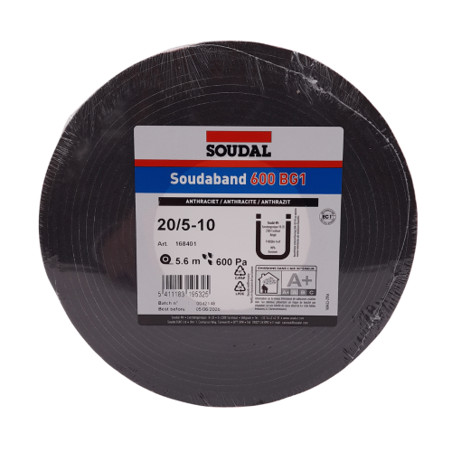 Nastro autoespandente SOUDABAND 600 BG1 MM20 per giunti da 5-10 mm (rotolo 5,6m)