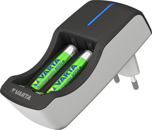 Caricabatterie con 2 pile VARTA MINI CHARGER AA e AAA