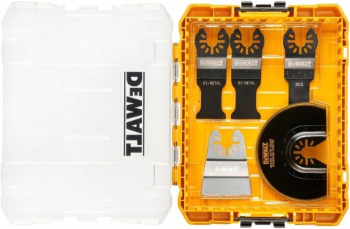 Dewalt DT20761-QZ set 5 lame utensili multifunzione per legno e metallo