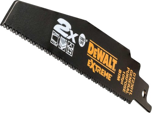 Dewalt DT2301L-QZ EXTREME 2X set 5 lame sega universale taglio metalli, plastica, 152 mm