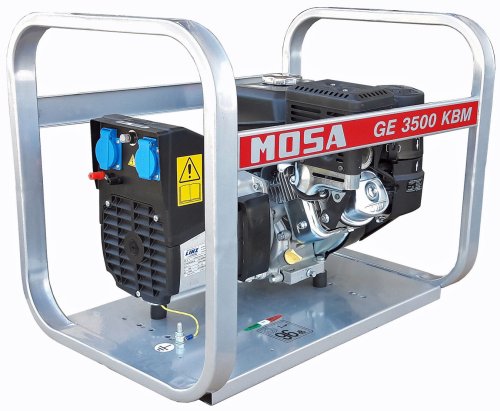 Generatore di Corrente Monofase 4 Tempi MOSA a Benzina Inverter 4,5 kW  Sileziato Avviamento Elettrico Portatile GE 4500 MI Lucana Utensili s.r.l.  - Vendita e Noleggio