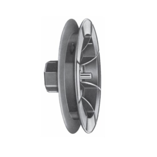 Puleggia in PVC per tapparella ø 220 mm per rullo ottagonale 60 Stafer 074.N.22.90