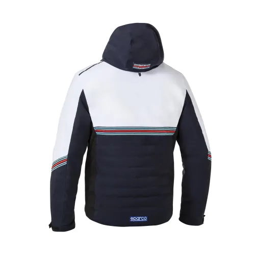 Giacca invernale SPARCO MARTINI RACING 01361MR blu Marine - bianco - taglia L