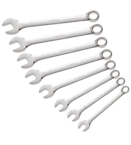 Serie di 8 chiavi combinate (forchetta e poligonali) Expert E110300P