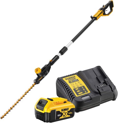 Tagliasiepi telescopico Dewalt DCMPH566P1-QW 18V XR 5.0Ah