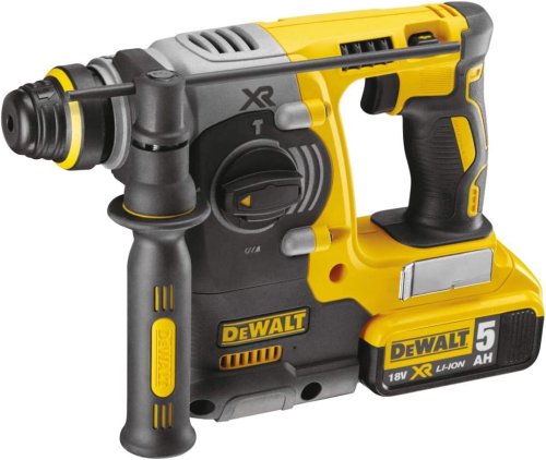 Dewalt DCK2005P2T-IT Kit trapano a percussione 18V + Tassellatore SDS Plus