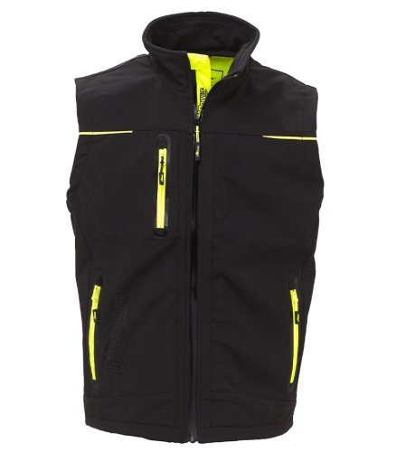 UPOWER Gilet da lavoro UNIVERSE FU188BC NERO - taglia L