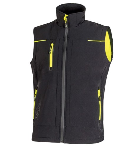 UPOWER Gilet da lavoro UNIVERSE FU188BC NERO - taglia L