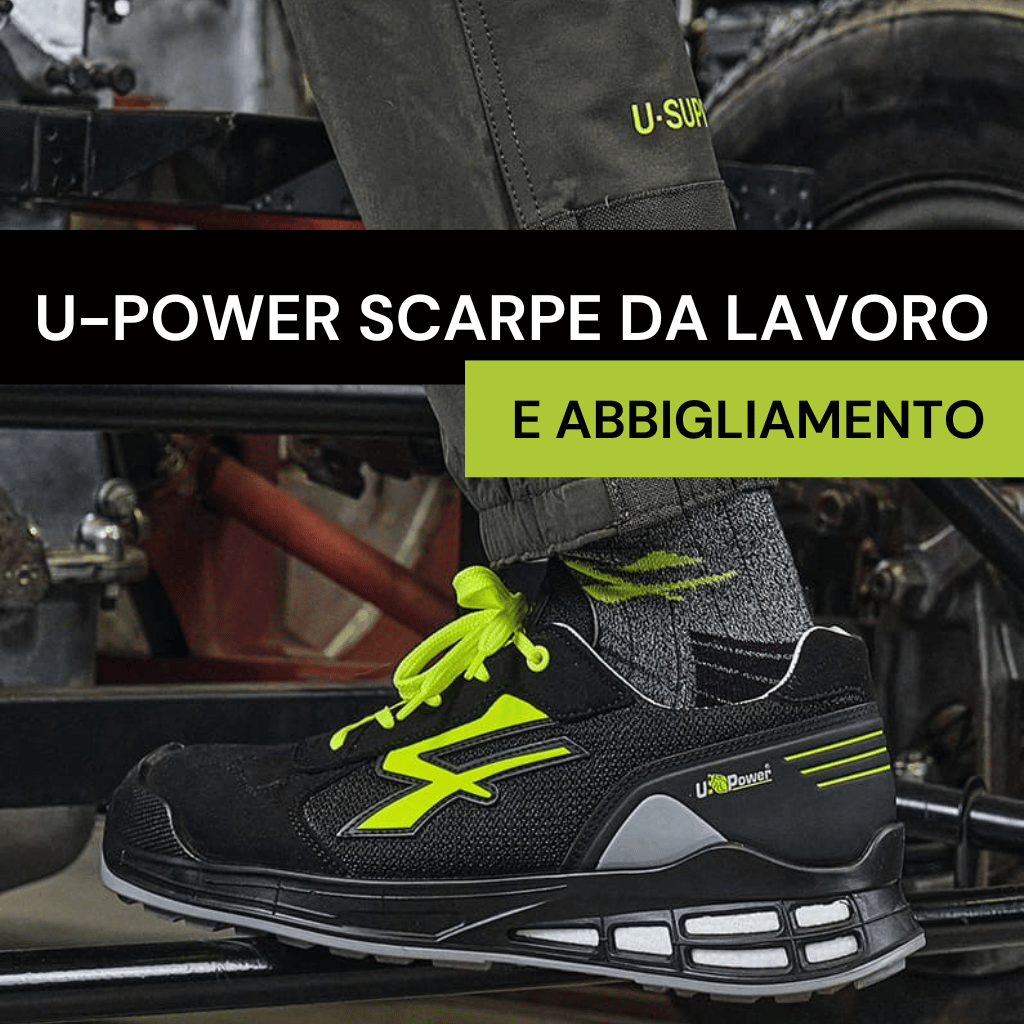 SCARPE E ABBIGLIAMENTO U-POWER