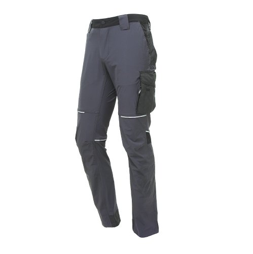 UPOWER pantaloni da lavoro lunghi WORLD FU189AG grigio - taglia S