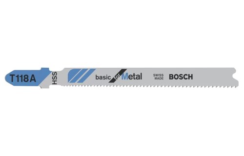 Lame Bosch Professional T118A seghetto alternativo (5 pezzi)