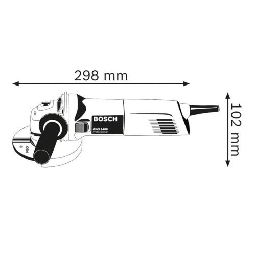 Smerigliatrice angolare Bosch Professional GWS 1400 ø 125 mm