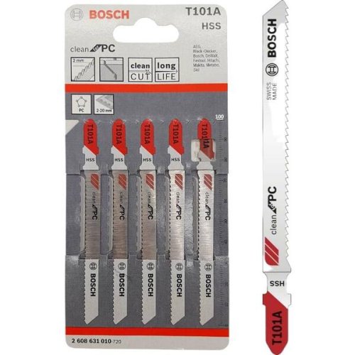 Lame Bosch Professional T101A seghetto alternativo (5 pezzi)