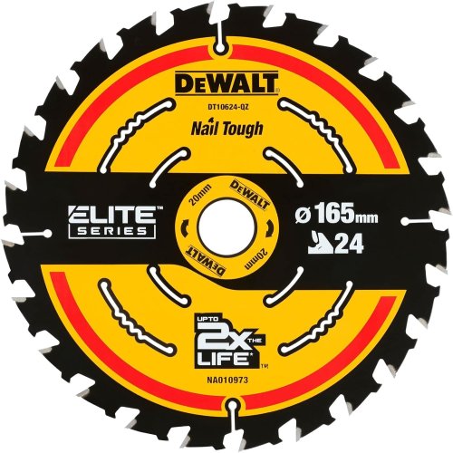 Lama circolare Elite Series DEWALT DT10640-QZ ø mm 165x20x24 denti