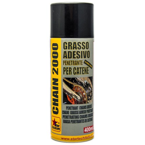 Grasso olio sintetico adesivo spray per catene CHAIN-2000 ml400