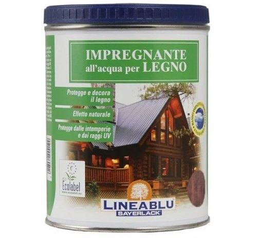 Impregnante all'acqua per legno effetto naturale Sayerlack 0,75l - / noce