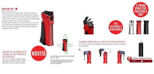 Spray al peperoncino Bodyguard Classic 15 ml - Cod. 99017 - ToolShop Italia