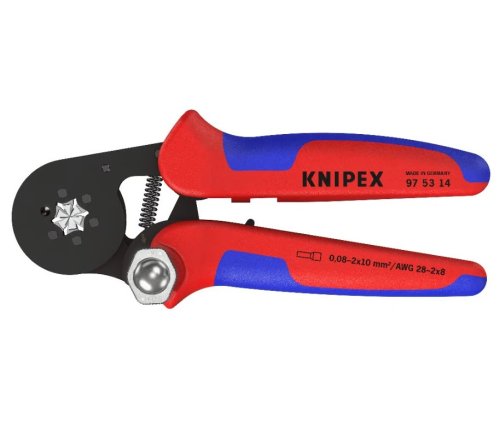 Pinza a crimpare per terminali a bussola fino a 16mm² Knipex 97 53 14