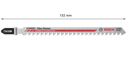 Lame Bosch Expert Fiber Plaster T341HM seghetto alternativo (3 pezzi)