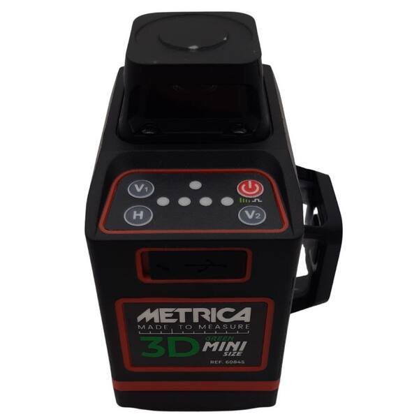 Livella laser Metrica 3D MINI GREEN raggio verde con telecomando - Cod.  60845 - ToolShop Italia