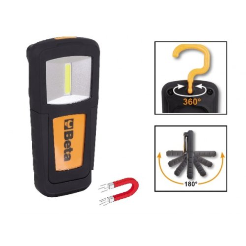 Mini torcia led ricaricabile ad altissima luminosità Beta 1838COB