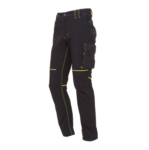 UPOWER pantaloni da lavoro lunghi WORLD FU189BC nero - taglia L