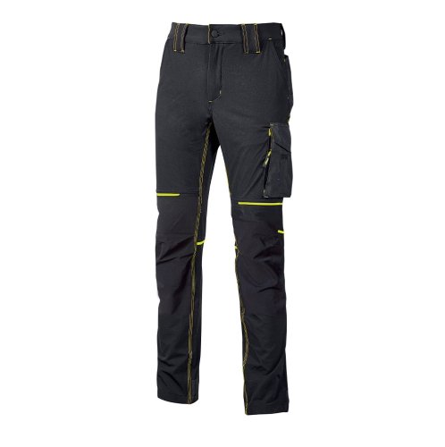 UPOWER pantaloni da lavoro lunghi WORLD FU189BC nero - taglia L