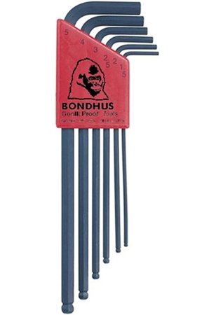 Serie 6 chiavi esagonali brugola testa sferica poliedrica BONDHUS BLX6M  10946 - Cod. 10946 - ToolShop Italia