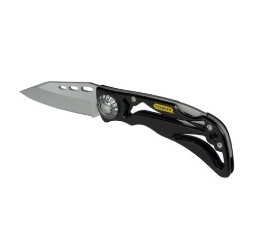 Stanley 0-10-253 Coltello "Sport" - tascabile con Manico Traforato