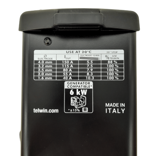 Saldatrice inverter Telwin Nordika 2170i + smerigliatrice SA720 + 5 dischi taglio ø 115 mm